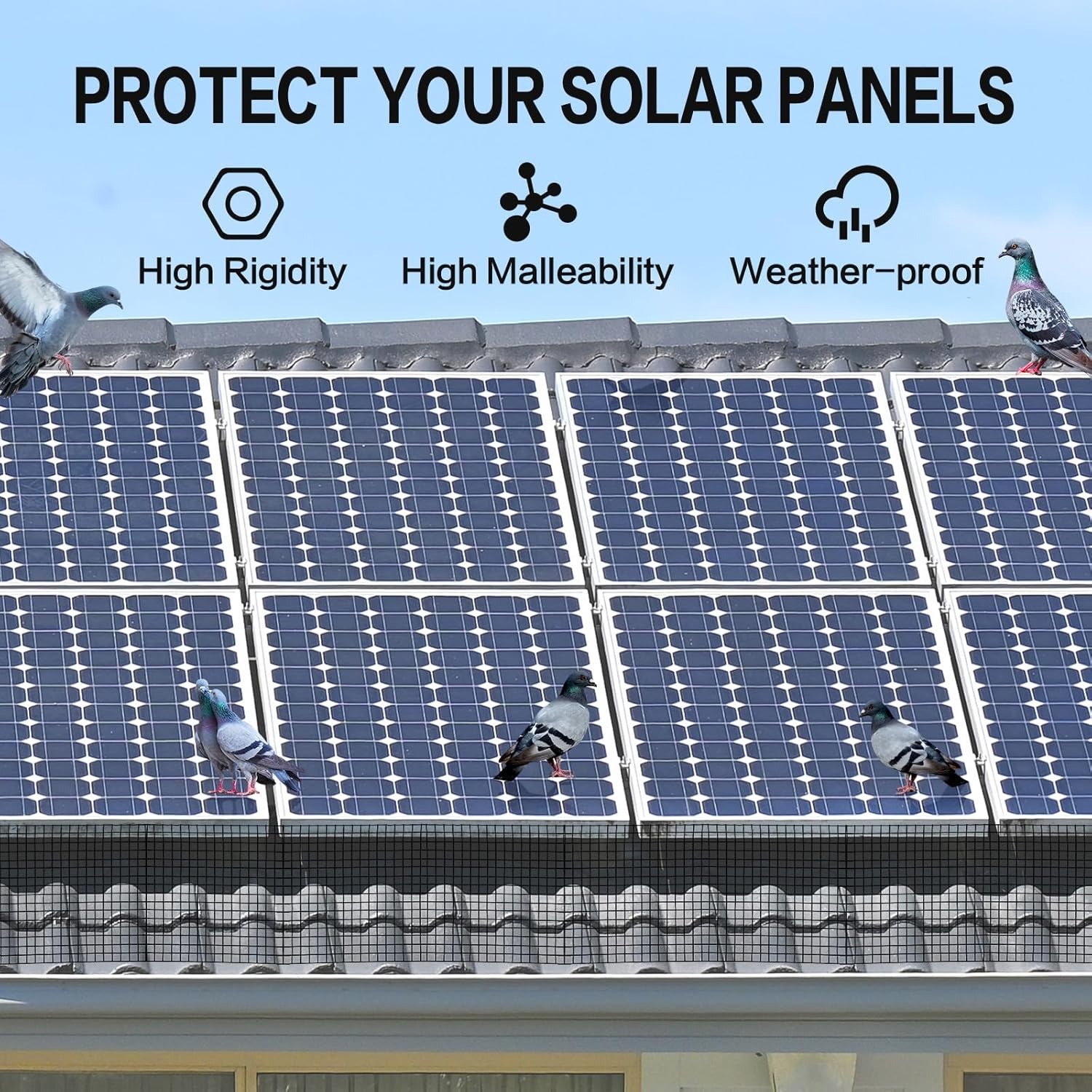 Solar Panel Bird Proofing: image 4