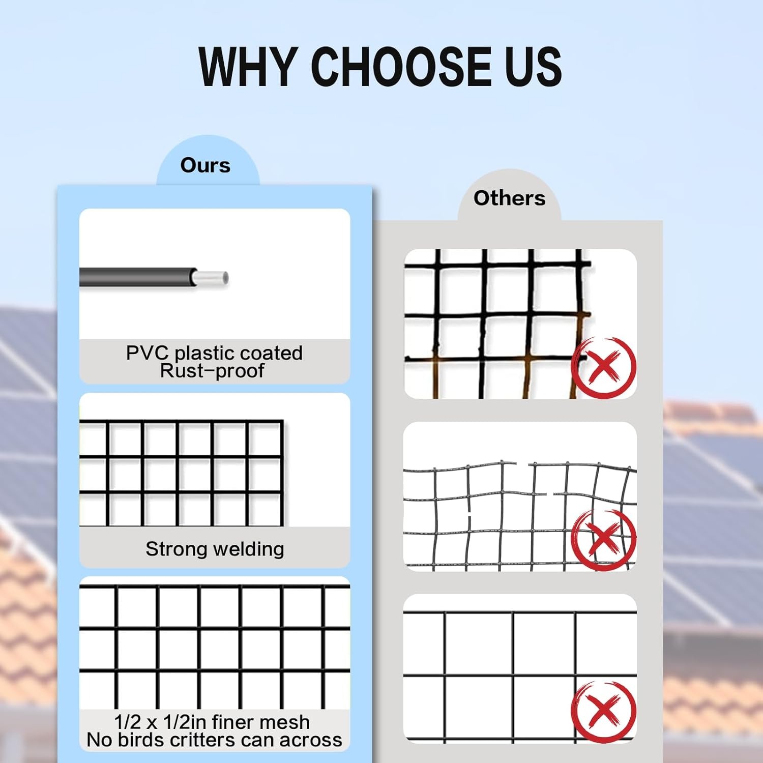 Solar Panel Bird Proofing: image 5