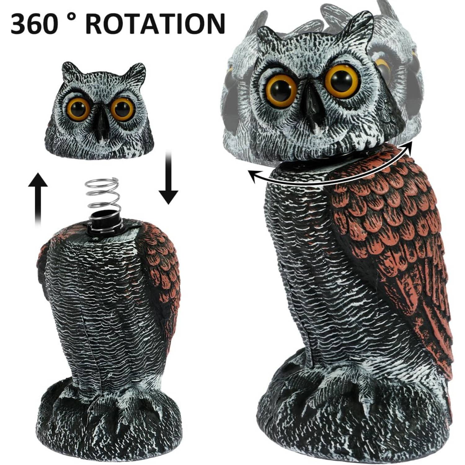 Fake Owl Decoy: image 3