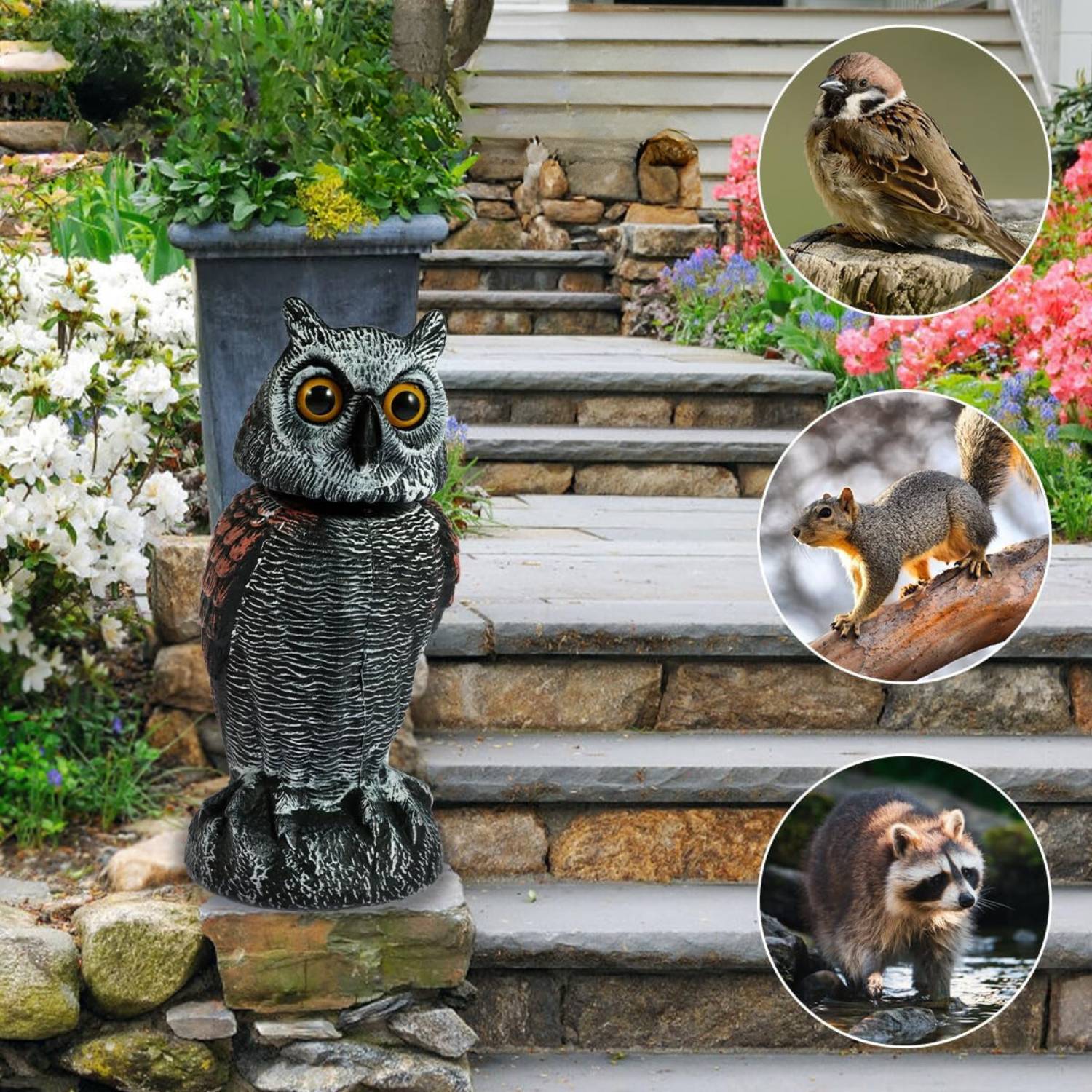 buy garden owl statue
